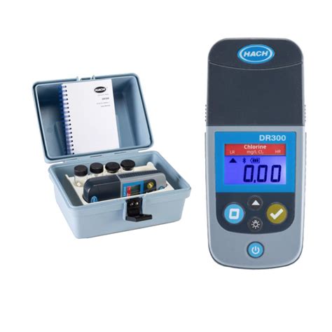 DR300 Pocket Colorimeter, Chlorine, Free + Total, 